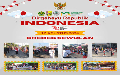 Pesona Siswa-siswi Madsanema pada Ajang HUT RI Ke 79 dan Grebeg Sewulan